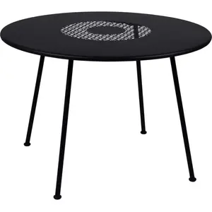 Table Ronde Ø110 cm Lorette en Acier FERMOB Métal pas cher