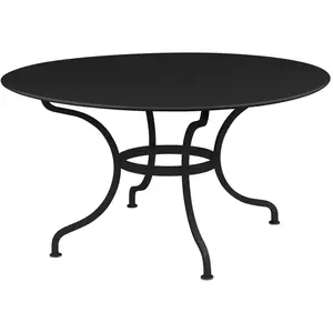 Table ronde Romane - 42 réglisse - Ø 137 cm Fermob pas cher