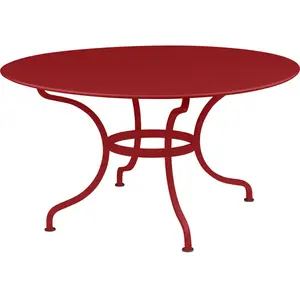 Table ronde Romane - 14 muscade - Ø 137 cm Fermob pas cher