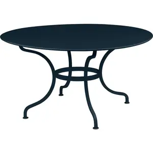 Table Ronde Ø137 cm Romane en Acier FERMOB Métal pas cher