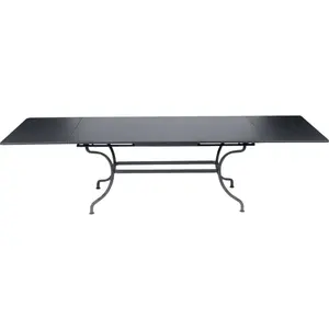 FERMOB Table Ã Allonges Romane 200/300 X 100 Cm - Carbone