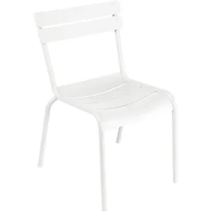 Lot de 2 Chaises Empilables Luxembourg en Aluminium FERMOB Métal pas cher