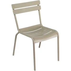 Lot de 2 Chaises Empilables Luxembourg en Aluminium FERMOB Métal pas cher