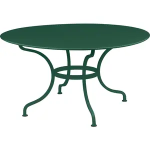 Table Ronde Ø137 cm Romane en Acier FERMOB Métal pas cher