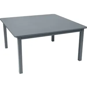 Table Carrée 143 x 143 cm Craft en Acier FERMOB Métal pas cher