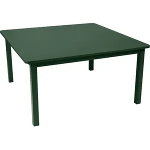 Table Carrée 143 x 143 cm Craft en Acier FERMOB Métal pas cher