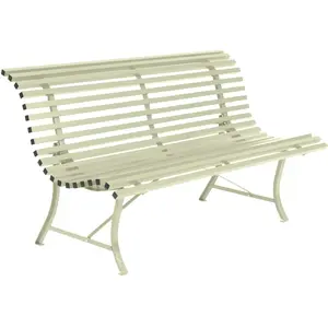 Comparateur de prix : Banc LOUISIANE - 150 x 80 x 72 cm - 65 vert tilleul Fermob