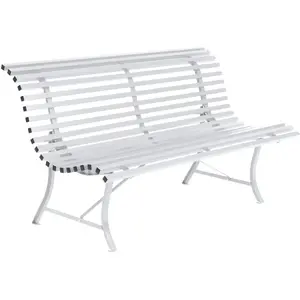 Comparateur de prix : Banc LOUISIANE - 150 x 80 x 72 cm - 01 blanc coton Fermob