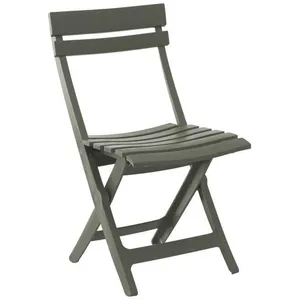 Comparateur de prix : Chaise pliante - GROSFILLEX - Miami - Forest green - Résine
