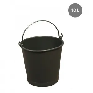 GILAC Seau de ménage standard - D: 28 cm - 10 L - gris foncé pas cher