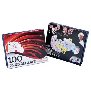Ferriot cric - 1080 - coffret - 100 tours de cartes - rouge pas cher