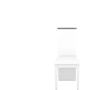 Chaise SPIRIT coloris blanc pas cher