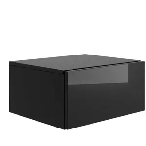 Option caisson pour chevet AVEIRO coloris noir brillant pas cher