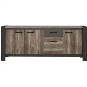 SCIAE Buffet 4 portes + 1 tiroir MALT pas cher