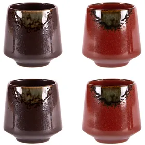 Table Passion Coffret de 4 gobelets Kyoto 17 cl - - Multicolore - Grès