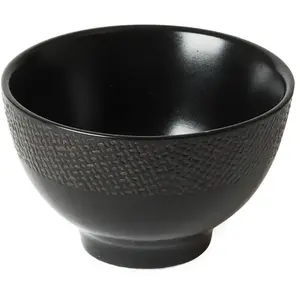 Comparateur de prix : Table passion Mini Bol Vésuvio Noir 9,5 Cm (Lot De 6)