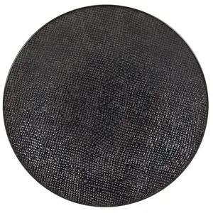 Comparateur de prix : Table passion Assiette À Dessert Vésuvio Noir 21 Cm (Lot De 6)