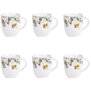 Mug Summer 35 cl (lot de 6) Table passion