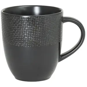 Comparateur de prix : TABLE PASSION Mug Vésuvio Noir 30 Cl (Lot De 6)