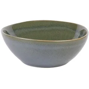 Table passion Bol Symphony vert 14 cm (lot de 2) - - Vert - Grès