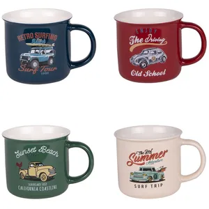 Coffret de 4 mugs Californy 35 cl Table passion