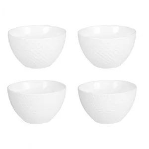 Table passion Coffret De 4 Coupelles Snow 11 Cm