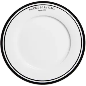 Assiette à dessert Bistrot   (lot de 6) Table Passion pas cher