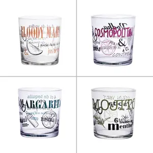 TREND'UP Boîte De 4 Verres Cocktail 34,5 Cl