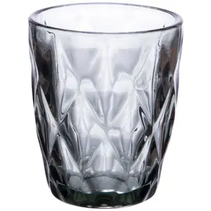 TREND'UP Boite De 6 Gobelets Bas 24 Cl Diamond Gris