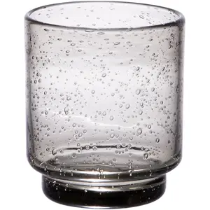 TABLE PASSION Gobelet À Talon Artisan Bullé 25 Cl Gris (Lot De 6) pas cher
