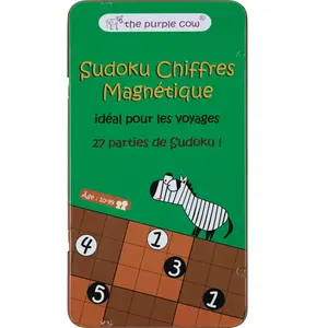 Oberthur Jeu de voyage magnétique - Sudoku des chiffres pas cher