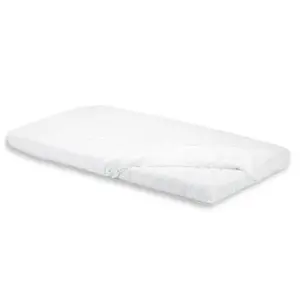 Atelier de Morphée Drap housse 100x102 100% coton tapis de parc Blanc pas cher
