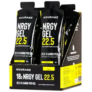 Comparateur de prix : Nduranz Boîte De Gels énergétiques Nrgy 22.5 Citron 66g 18 Unités One ...