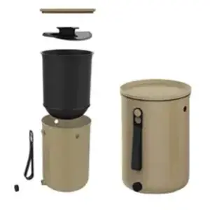 Comparateur de prix : Composteur Skaza Bokashi Organko 019840000 2 9,6 L Bruin