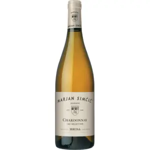 Marjan Simcic Chardonnay Cru Selection 2022 0.75 l pas cher