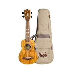 Comparateur de prix : Flight DUS440 - ukulele Soprano Acacia (+ housse)