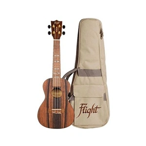 Comparateur de prix : Flight Supernatural Series DUC460 Amara ukulélé concert avec housse