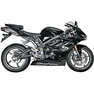 Comparateur de prix : Akrapovic Silencieux Slip-on Non Homologué Line Titanium Daytona 675 06-12 Ref:s-t675so3-hact