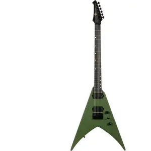 Spira Guitars V-400 MGR Satin Dark Green guitare électrique pas cher