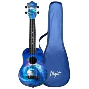 Comparateur de prix : Flight Travel Series Tus40 Space Ukulélé Soprano Avec Housse