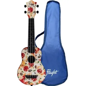 Comparateur de prix : Flight Travel Series TUS40 Pizza ukulélé soprano avec housse