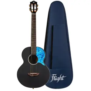 Comparateur de prix : Flight Princess Series Iris BK Baritone ukulélé baryton avec housse
