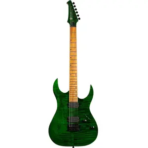 Comparateur de prix : Spira Guitars S-450 TGR Transparent Green guitare électrique