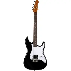 JET Guitars JS-400 HT Black guitare électrique avec chevalet fixeVendu parbax-music