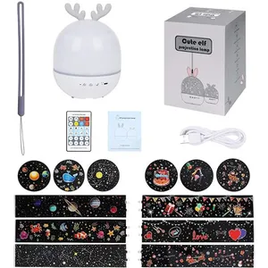 Comparateur de prix : Veilleuse Enfant Lampe Etoile Projecteur, 360°Rotation Musicale Veille...