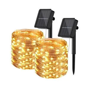 Guirlande Solaire Exterieur 24M 240 LED Guirlande Lumineuse Exterieure pas cher