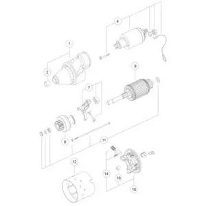 Letrika | Démarreur IS1092 24V V 1.6KWVendu parpiecesauto.fr