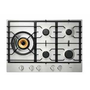 ASKO ASKO HG1776SB Table de cuisson au gaz Acier inoxydable - 5 foyers pas cher