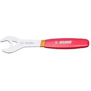 Clé plate 22 mm, rouge/orange 624928 - Unior pas cher