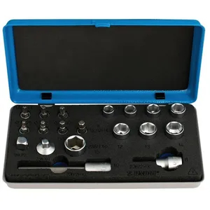 Pièces embout de clés allen/torx et douilles Unior (x19) Argenté TU 360229 pas cher